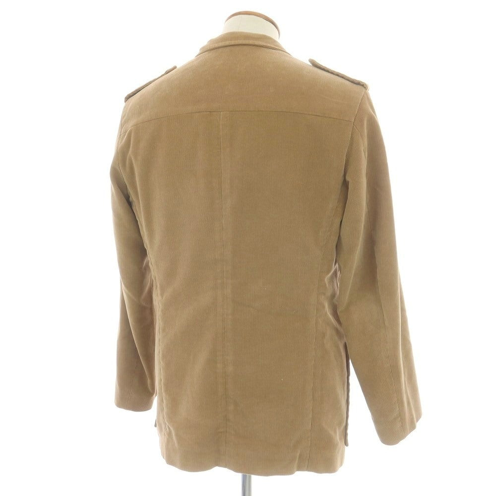 【中古】ジルサンダー JIL SANDER コットン コーデュロイ サファリジャケット ベージュブラウン【 48 】【 状態ランクD 】【 メンズ 】