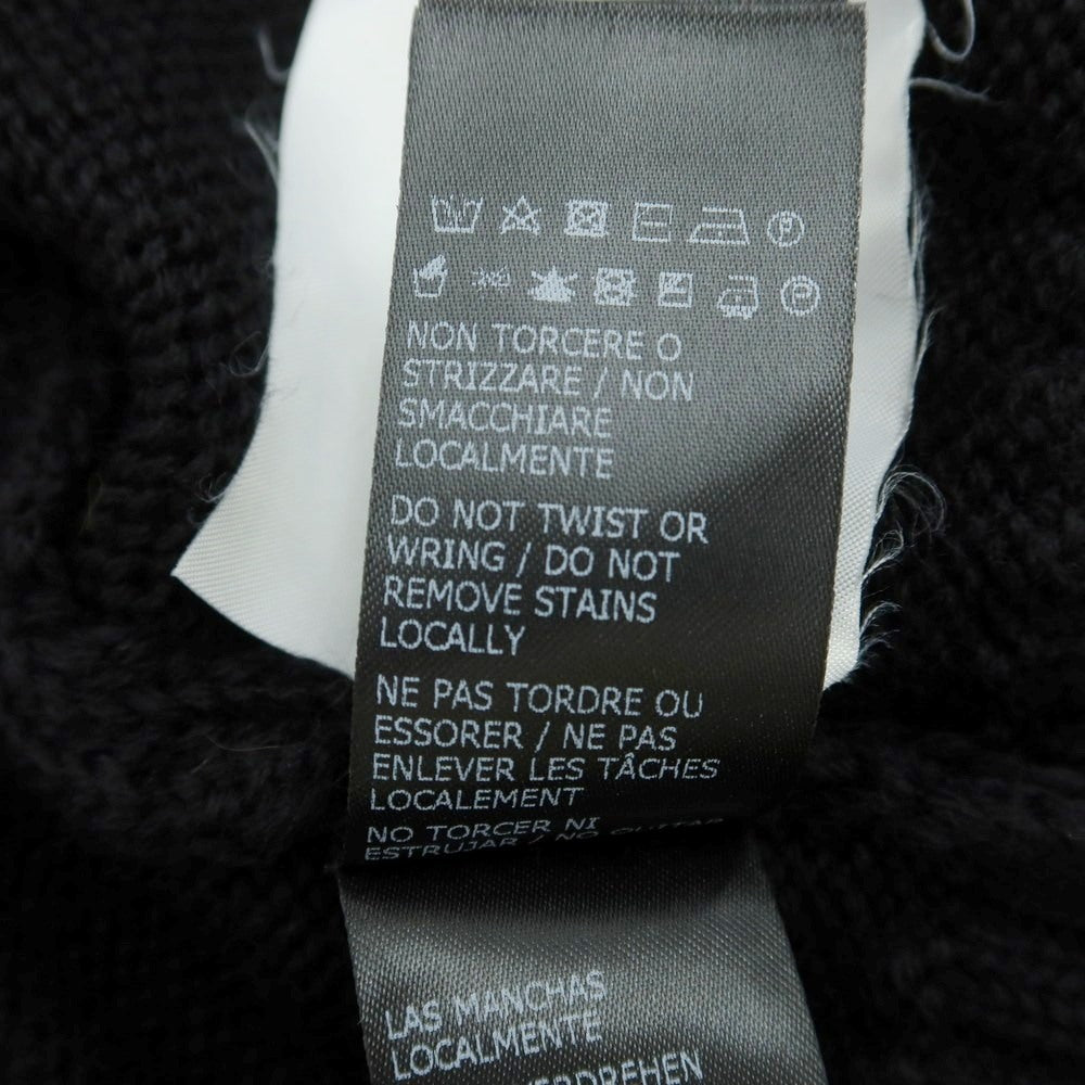 【中古】ザノーネ ZANONE ミドルゲージ ウール タートルネック プルオーバーニット ブラック【 48 】【 状態ランクB 】【 メンズ 】