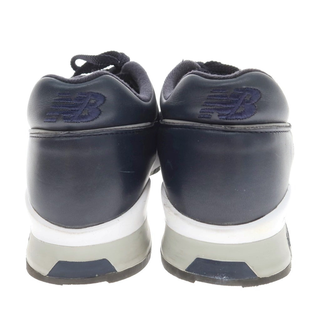 【中古】ニューバランス NEW BALANCE M1500NAV レザー スニーカー ネイビー【 UK7 1/2 】【 状態ランクB 】【 メンズ 】