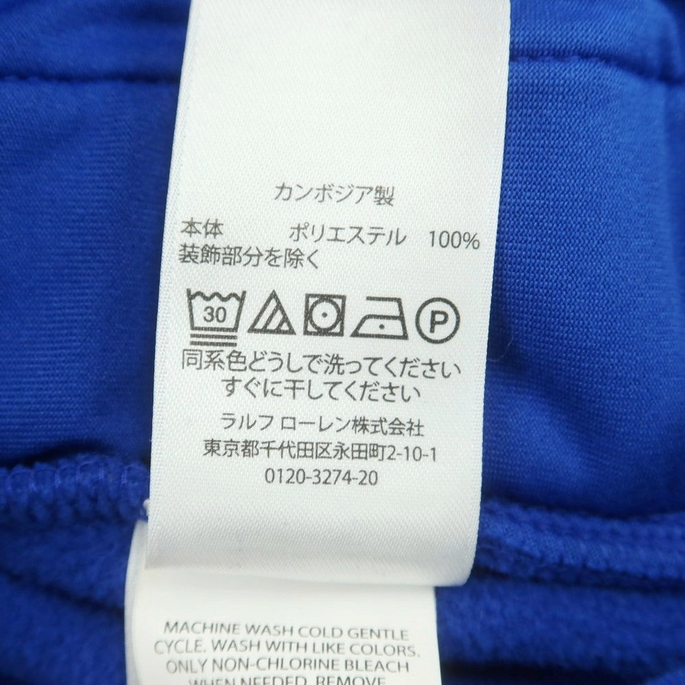 【中古】ポロ ラルフローレン Polo Ralph Lauren ポリエステル スタンドカラー ハーフジップ フリースジャケット ブルーxイエロー【 M 】【 状態ランクB 】【 メンズ 】