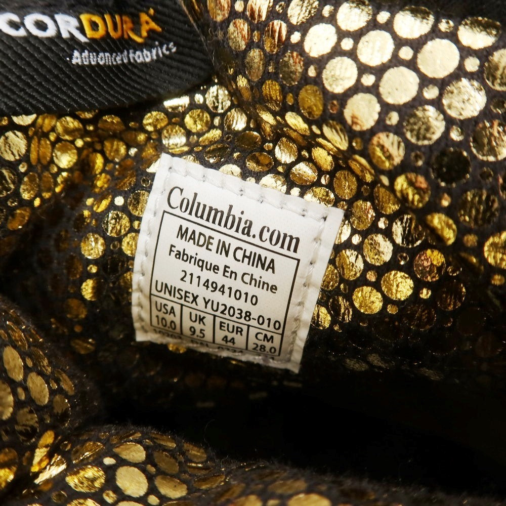 【中古】コロンビア Columbia YELLOWTAIL ナイロン ショート ブーツ ブラック【 28cm 】【 状態ランクB 】【 メンズ 】