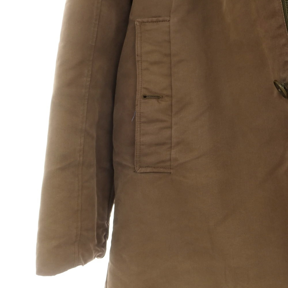 【中古】モンクレール MONCLER コットンポリエステル ダウンコート ブラウン【 2 】【 状態ランクD 】【 メンズ 】
