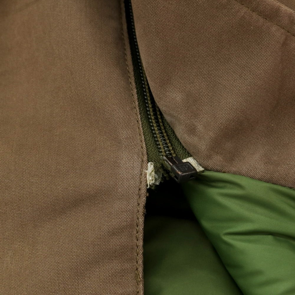 【中古】モンクレール MONCLER コットンポリエステル ダウンコート ブラウン【 2 】【 状態ランクD 】【 メンズ 】