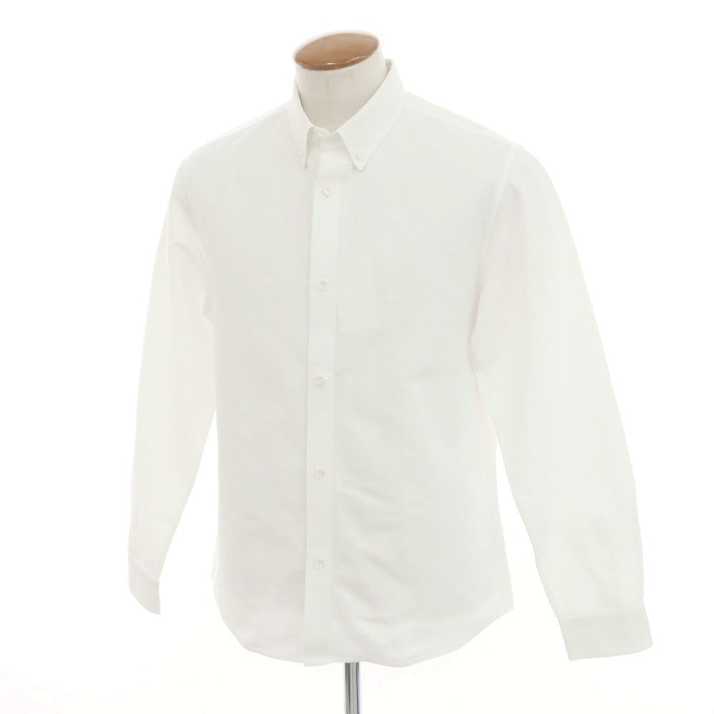 【中古】アーペーセー A.P.C. コットン ボタンダウン カジュアルシャツ ホワイト【 M 】【 状態ランクC 】【 メンズ 】