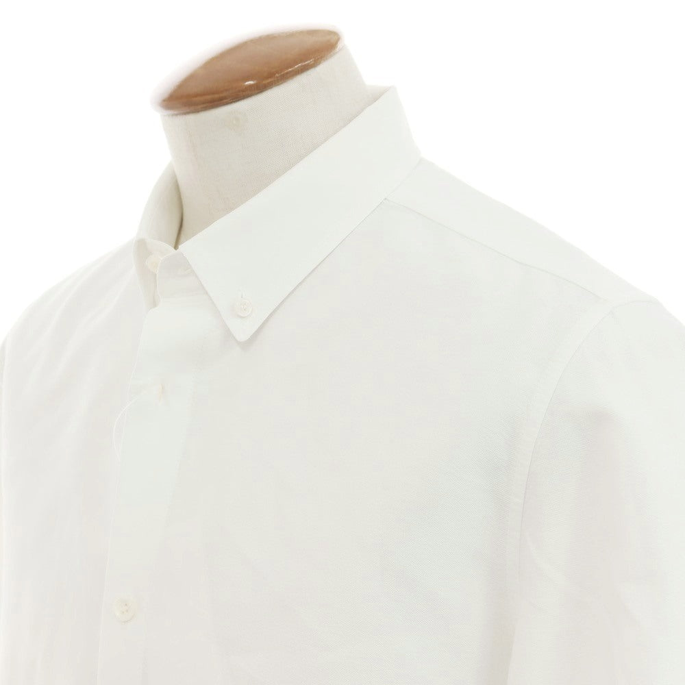 【中古】アーペーセー A.P.C. コットン ボタンダウン カジュアルシャツ ホワイト【 M 】【 状態ランクC 】【 メンズ 】