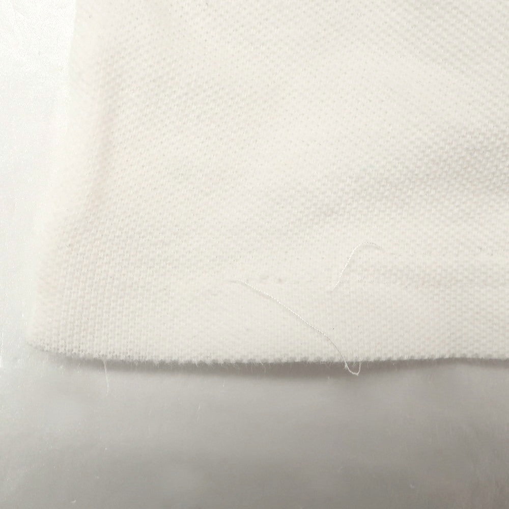 【中古】フレッドペリー FRED PERRY コットン 鹿の子 半袖ポロシャツ ホワイト【 40 】【 状態ランクB 】【 メンズ 】