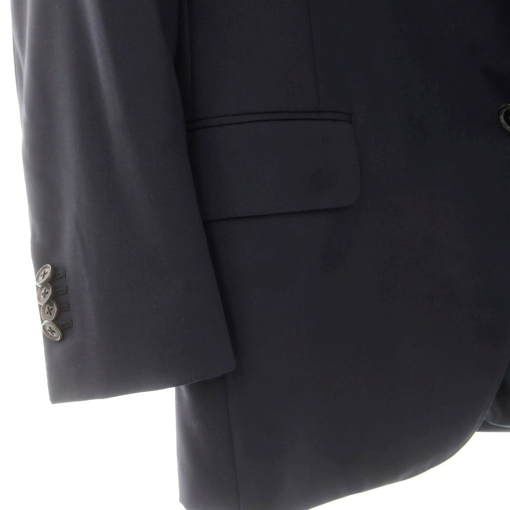 【中古】ベルベスト Belvest ウール 3つボタンスーツ ダークネイビー【 42 】【 状態ランクB 】【 メンズ 】