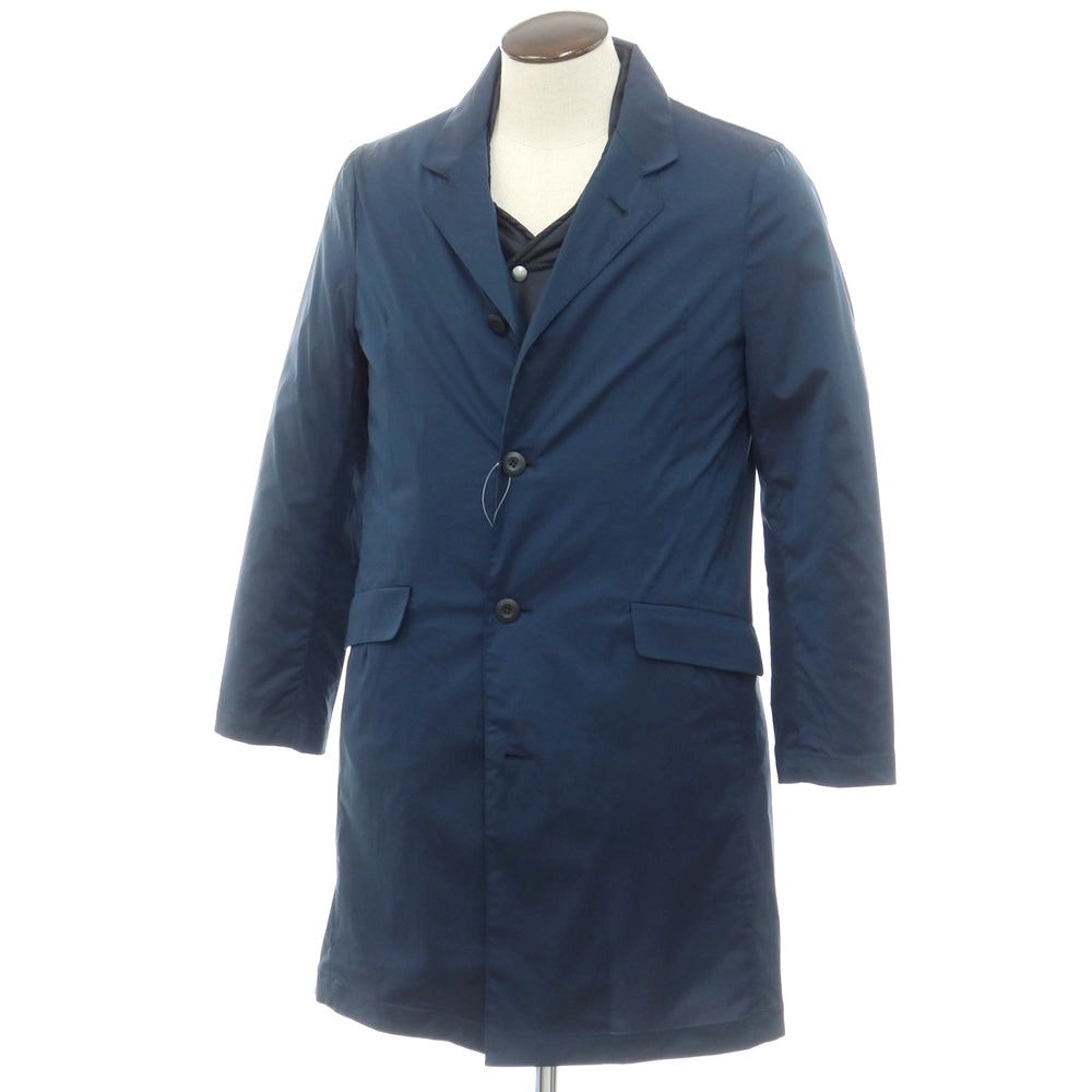 【中古】スーツセレクト SUIT SELECT キルティングライナー付き 3WAY チェスターフィールドコート ネイビー【 L 】【 状態ランクB 】【 メンズ 】