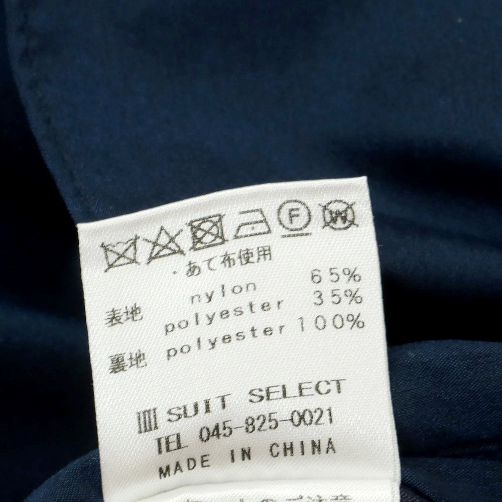 【中古】スーツセレクト SUIT SELECT キルティングライナー付き 3WAY チェスターフィールドコート ネイビー【 L 】【 状態ランクB 】【 メンズ 】