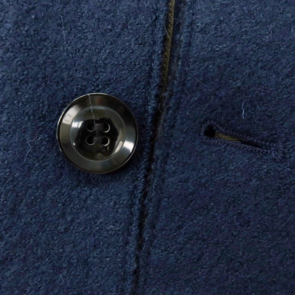 【中古】ナノユニバース nano universe アクリルウール 3B カジュアルジャケット ネイビー【 L 】【 状態ランクB 】【 メンズ 】