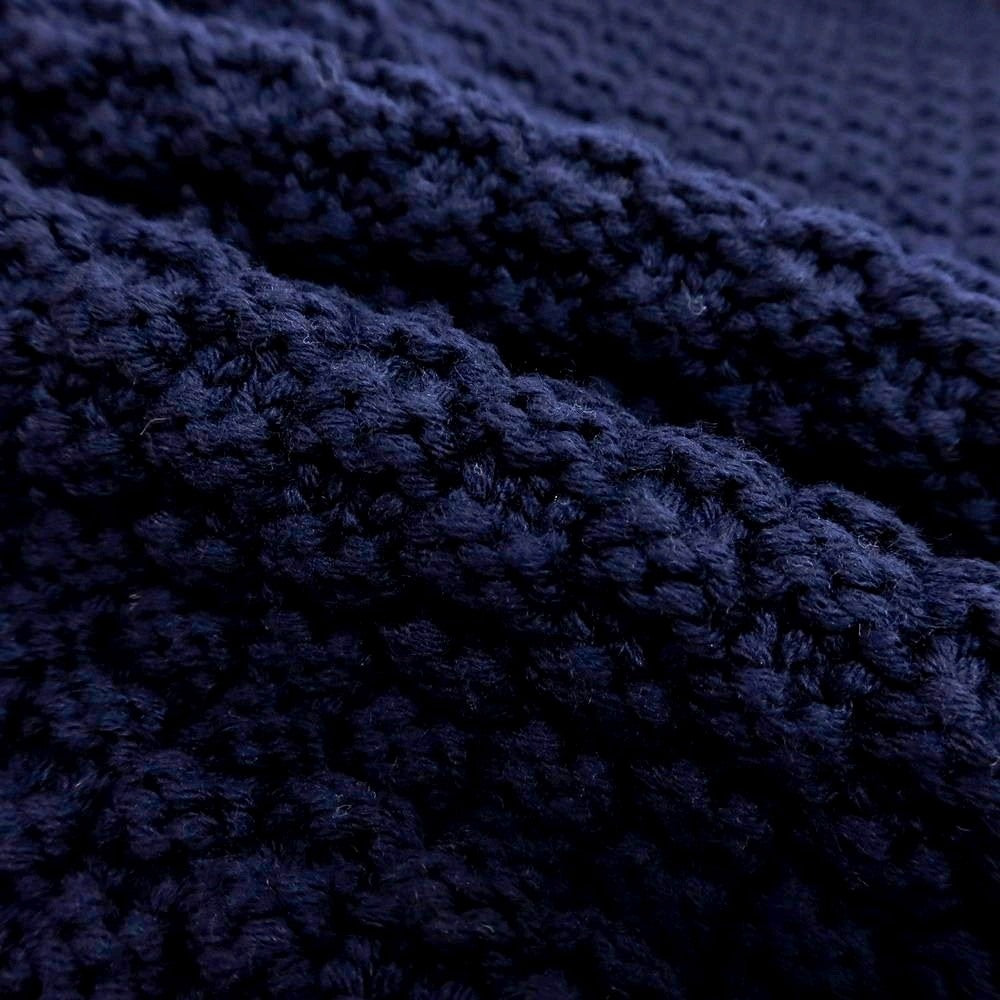 【中古】ドリューアンドコー DREW&CO ローゲージ ウール タートルネック プルオーバーニット ネイビー【 S 】【 状態ランクB 】【 メンズ 】