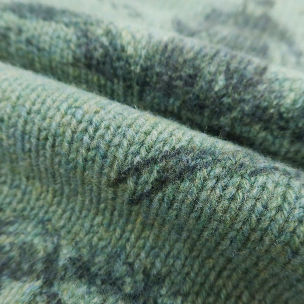 【中古】【未使用】ポロ ラルフローレン Polo Ralph Lauren ミドルゲージ ウール クルーネック プルオーバーニット グリーン【 XS 】【 状態ランクS 】【 メンズ 】