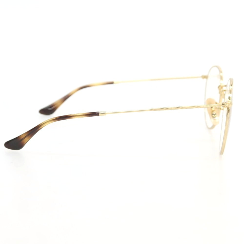 【中古】レイバン Ray-Ban ROUND METAL ボストン メガネ ゴールド【 53□21 145 】【 状態ランクA 】【 ユニセックス 】