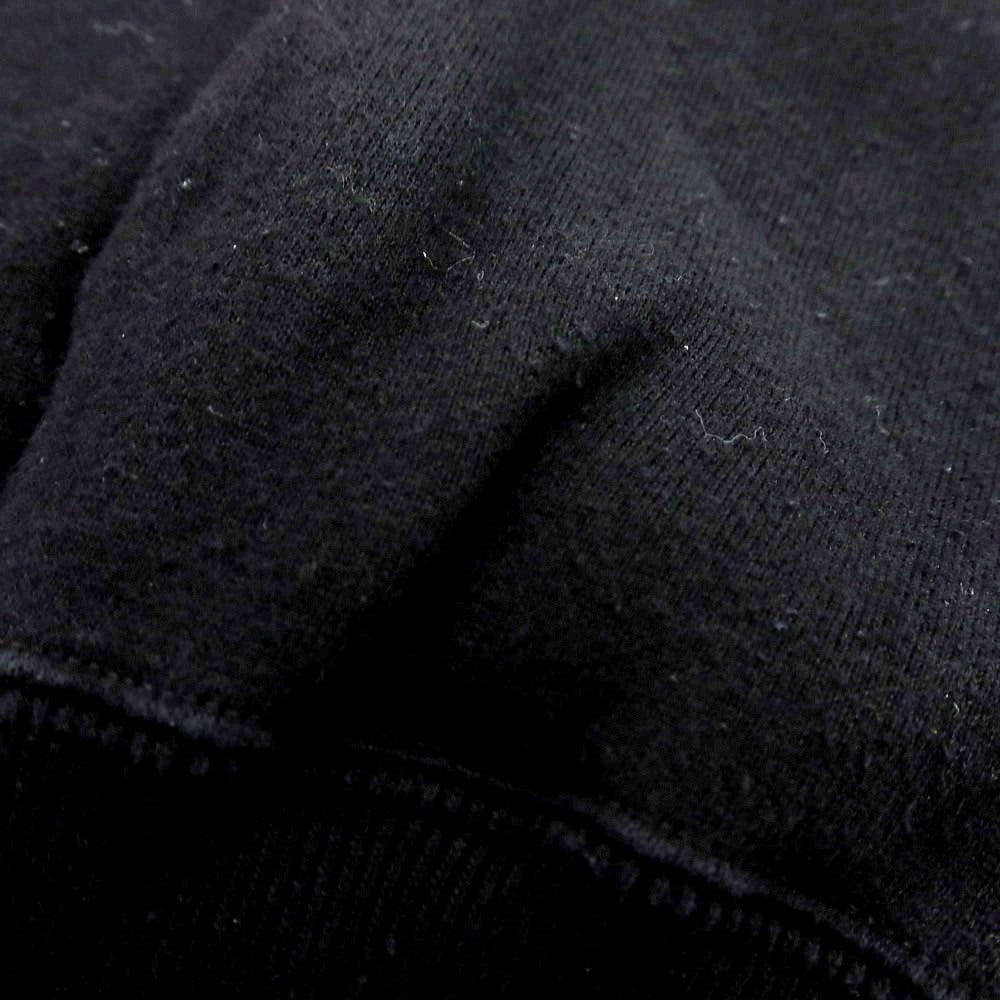 【中古】オーラリー AURALEE 2023年秋冬 コットン クルーネック スウェット ブラック【 4 】【 状態ランクB 】【 メンズ 】