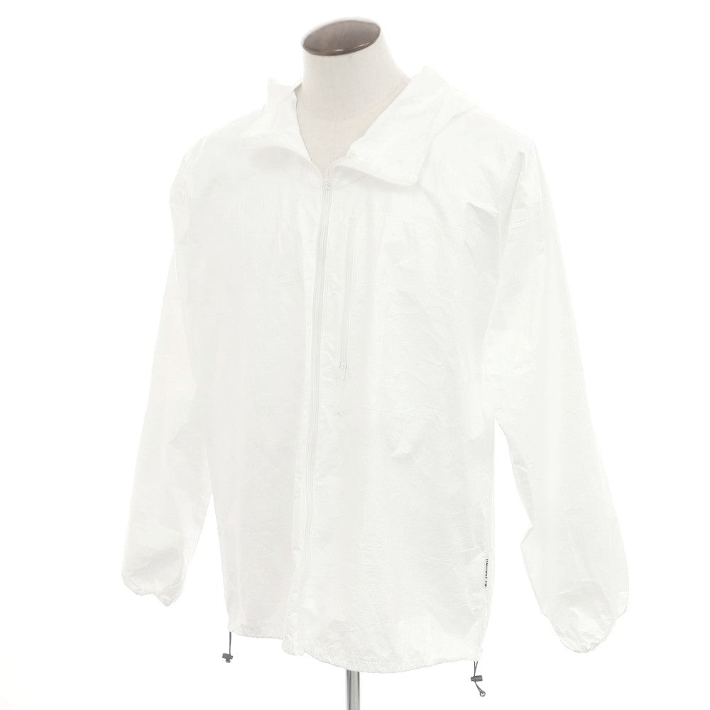 【中古】ノンセプツ NONCEPTS ポリエチレン ジップアップ ヤッケ ブルゾン ホワイト【 3L 】【 状態ランクA 】【 メンズ 】
