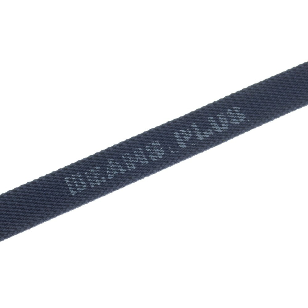 【中古】ビームスプラス BEAMS PLUS コットン ベルト ネイビー【 L 】【 状態ランクA 】【 メンズ 】
