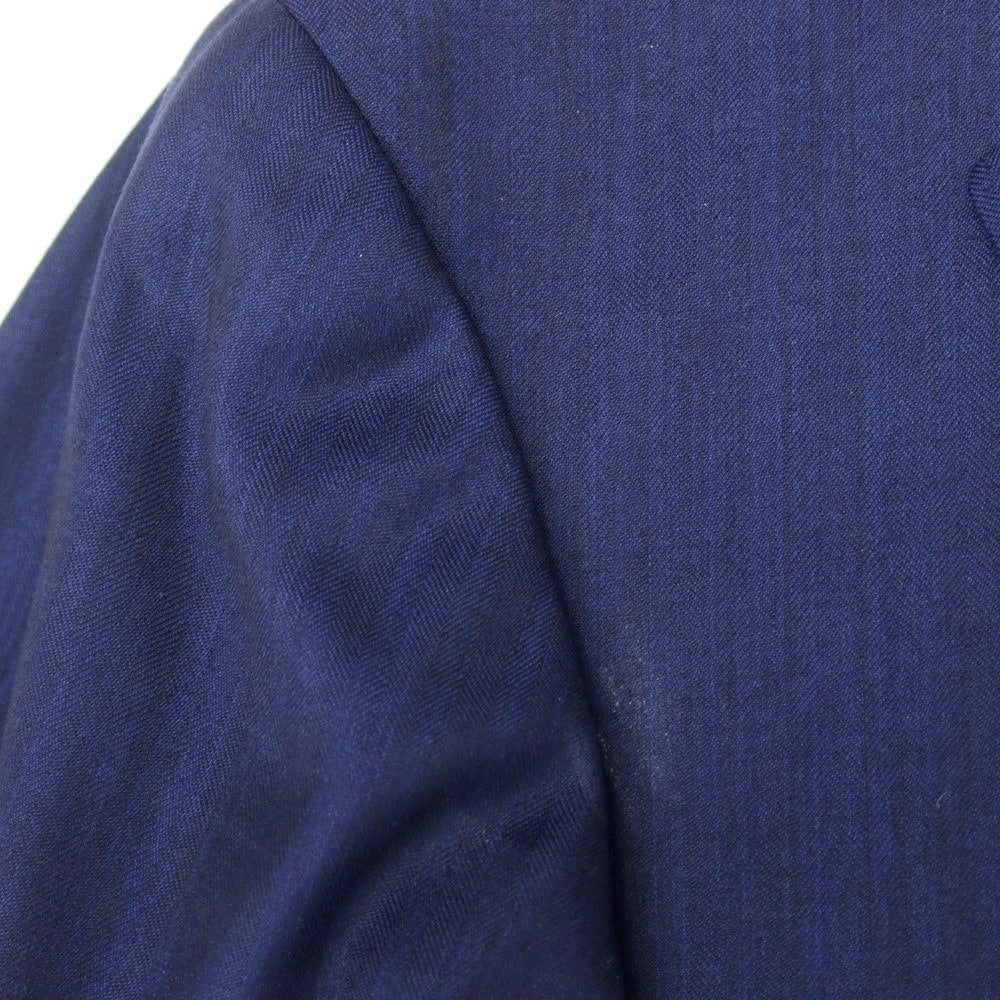 【中古】ブリッラ ペル イル グスト Brilla per il gusto ウールシルク 3つボタンスーツ ネイビーブルー【 50 】【 状態ランクB 】【 メンズ 】