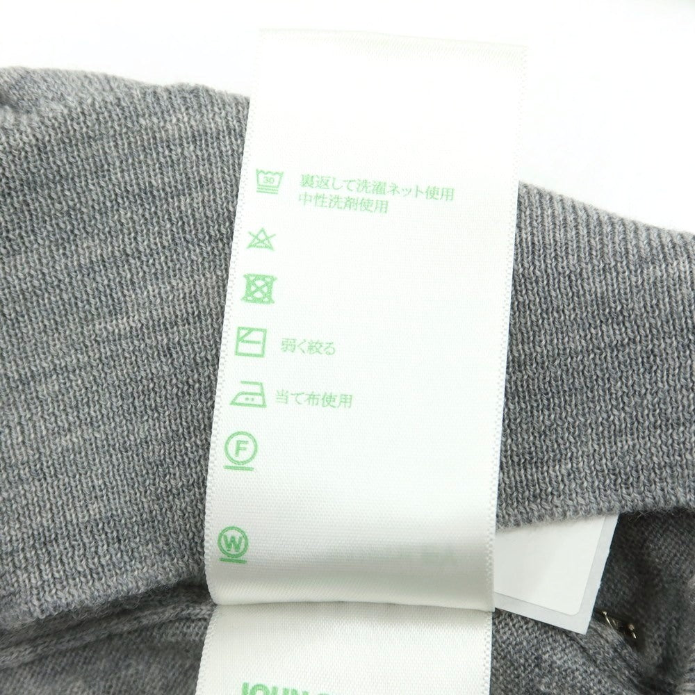 【中古】ジョンスメドレー JOHN SMEDLEY ハイゲージ ウール タートルネック プルオーバーニット グレー【 L 】【 状態ランクB 】【 メンズ 】