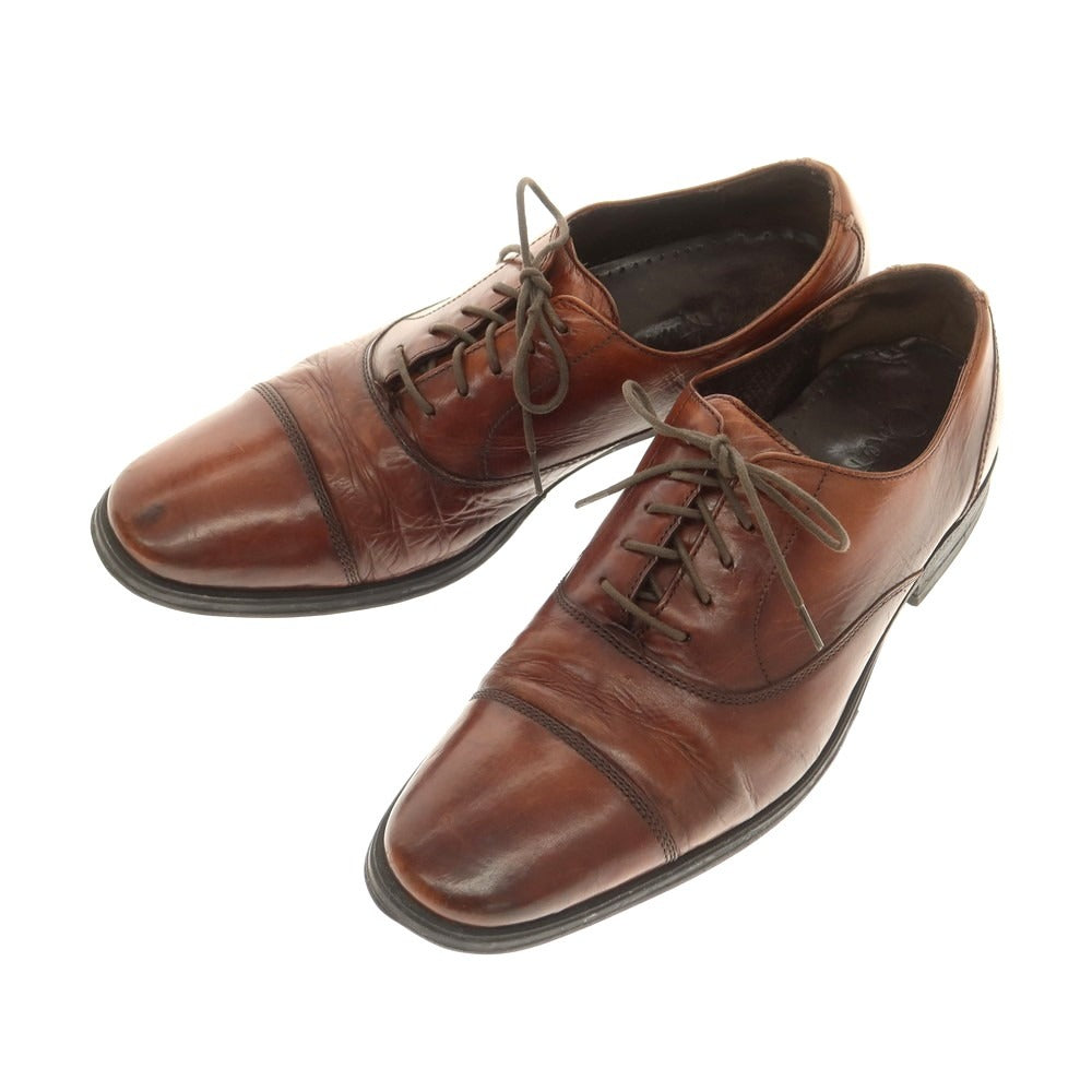 【中古】コールハーン COLE HAAN NIKE AIRソール ストレートチップ ドレスシューズ ブラウン【 9 】【 状態ランクC 】【 メンズ 】