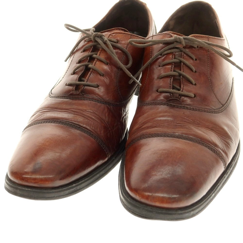 【中古】コールハーン COLE HAAN NIKE AIRソール ストレートチップ ドレスシューズ ブラウン【 9 】【 状態ランクC 】【 メンズ 】