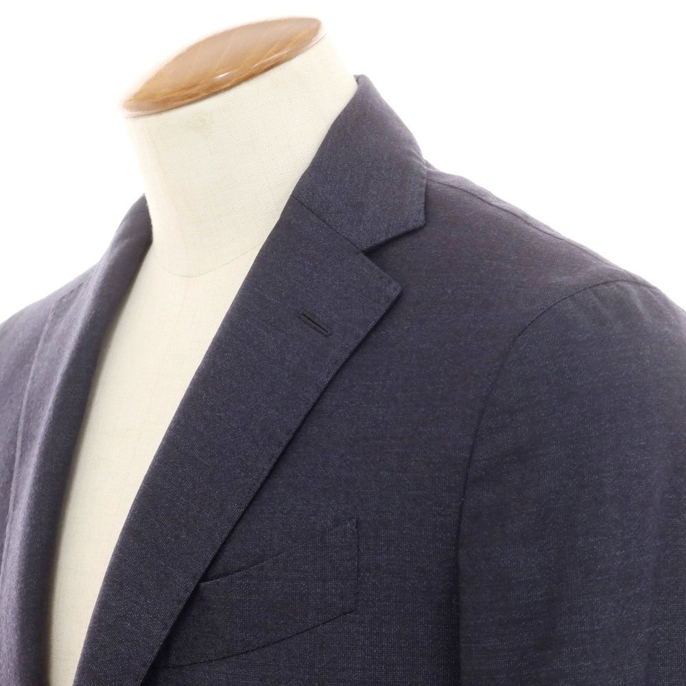 【中古】ラルディーニ LARDINI ウール 3つボタンスーツ ネイビー【 46 】【 状態ランクB 】【 メンズ 】