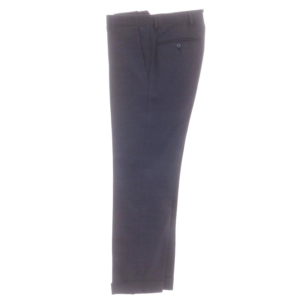 【中古】ラルディーニ LARDINI ウール 3つボタンスーツ ネイビー【 46 】【 状態ランクB 】【 メンズ 】
