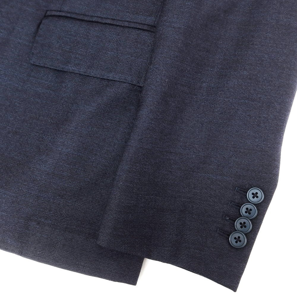 【中古】ラルディーニ LARDINI ウール 3つボタンスーツ ネイビー【 46 】【 状態ランクB 】【 メンズ 】