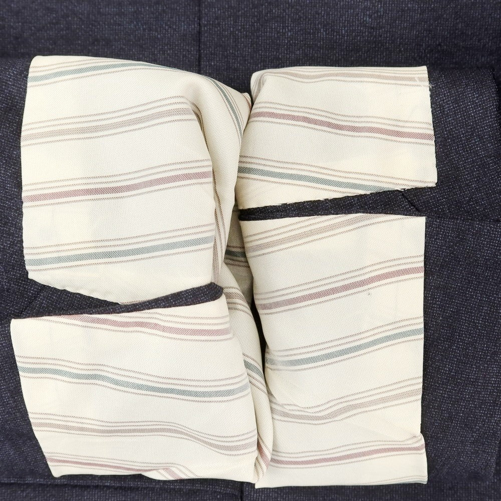 【中古】ラルディーニ LARDINI ウール 3つボタンスーツ ネイビー【 46 】【 状態ランクB 】【 メンズ 】
