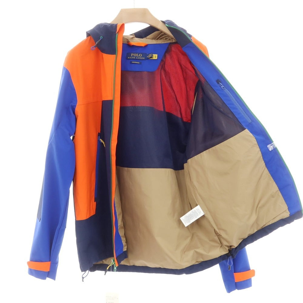 【中古】ポロ ラルフローレン Polo Ralph Lauren ポリエステル シェルジャケット
ネイビーxオレンジ【 M 】【 状態ランクB 】【 メンズ 】