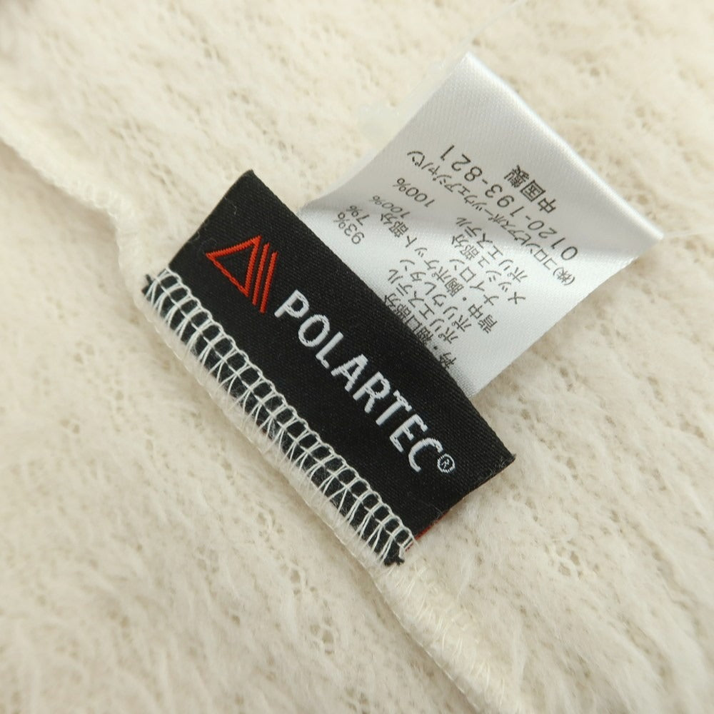 【中古】マウンテンハードウェア MOUNTAIN HARD WEAR POLARTEC ポリエステル フリース クルーネック プルオーバー アイボリー【 S 】【 状態ランクA 】【 メンズ 】