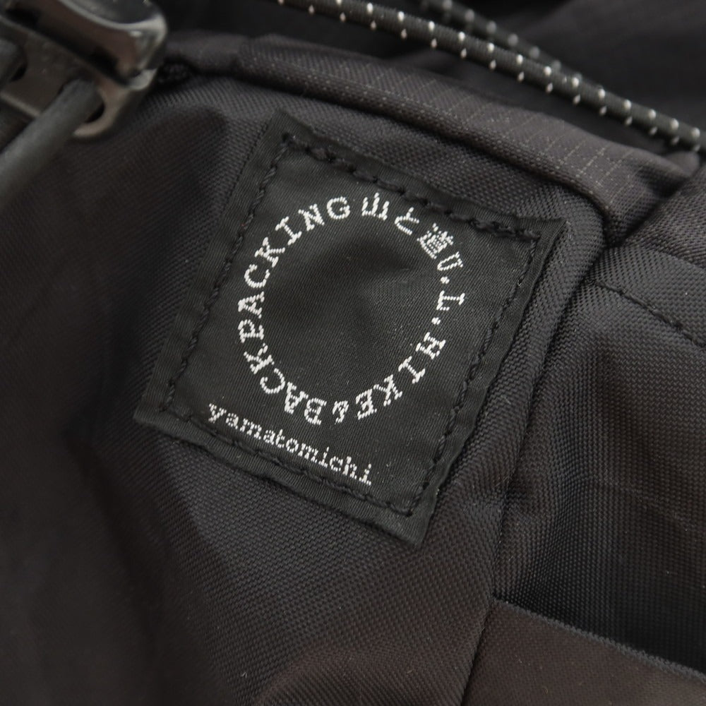 【中古】ヤマトミチ 山と道 MINI ナイロン バックパック・リュック ブラック【 状態ランクB 】【 メンズ 】