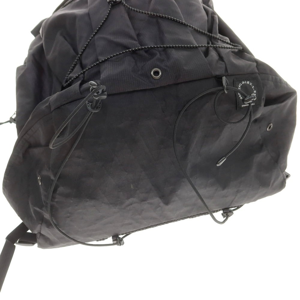 【中古】ヤマトミチ 山と道 MINI ナイロン バックパック・リュック ブラック【 状態ランクB 】【 メンズ 】