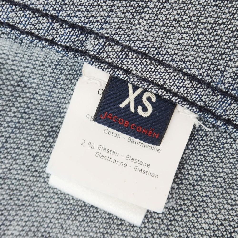 【中古】ヤコブコーエン JACOB COHEN YORK COMF ジャージーコットン トラッカージャケット ネイビー【 XS 】【 状態ランクB 】【 メンズ 】