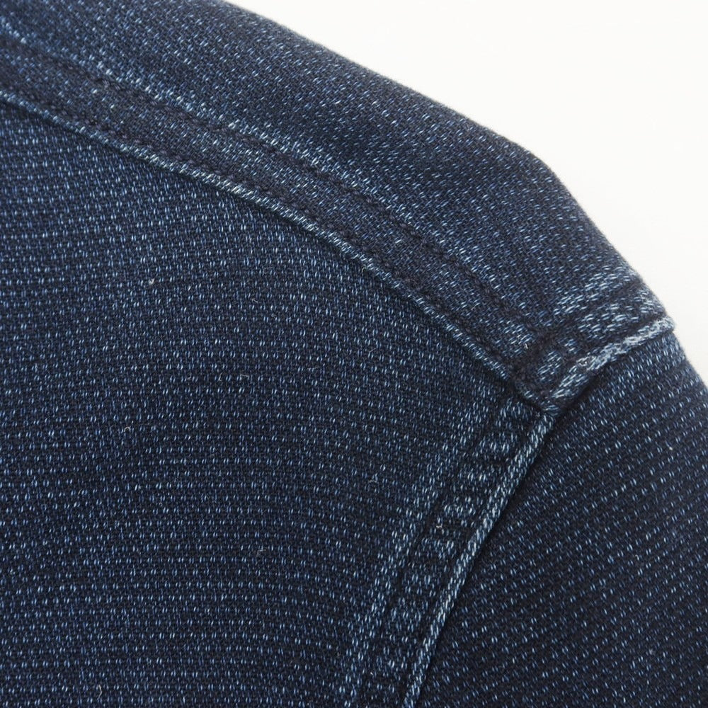 【中古】ヤコブコーエン JACOB COHEN YORK COMF ジャージーコットン トラッカージャケット ネイビー【 XS 】【 状態ランクB 】【 メンズ 】