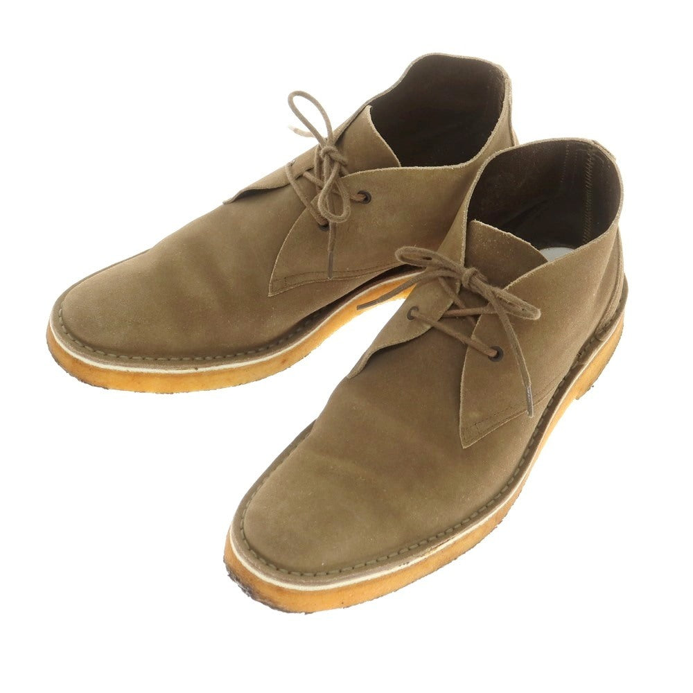 【中古】ピエールアルディ PIERRE HARDY スエード デザートブーツ カーキベージュ系【 41 】【 状態ランクC 】【 メンズ 】