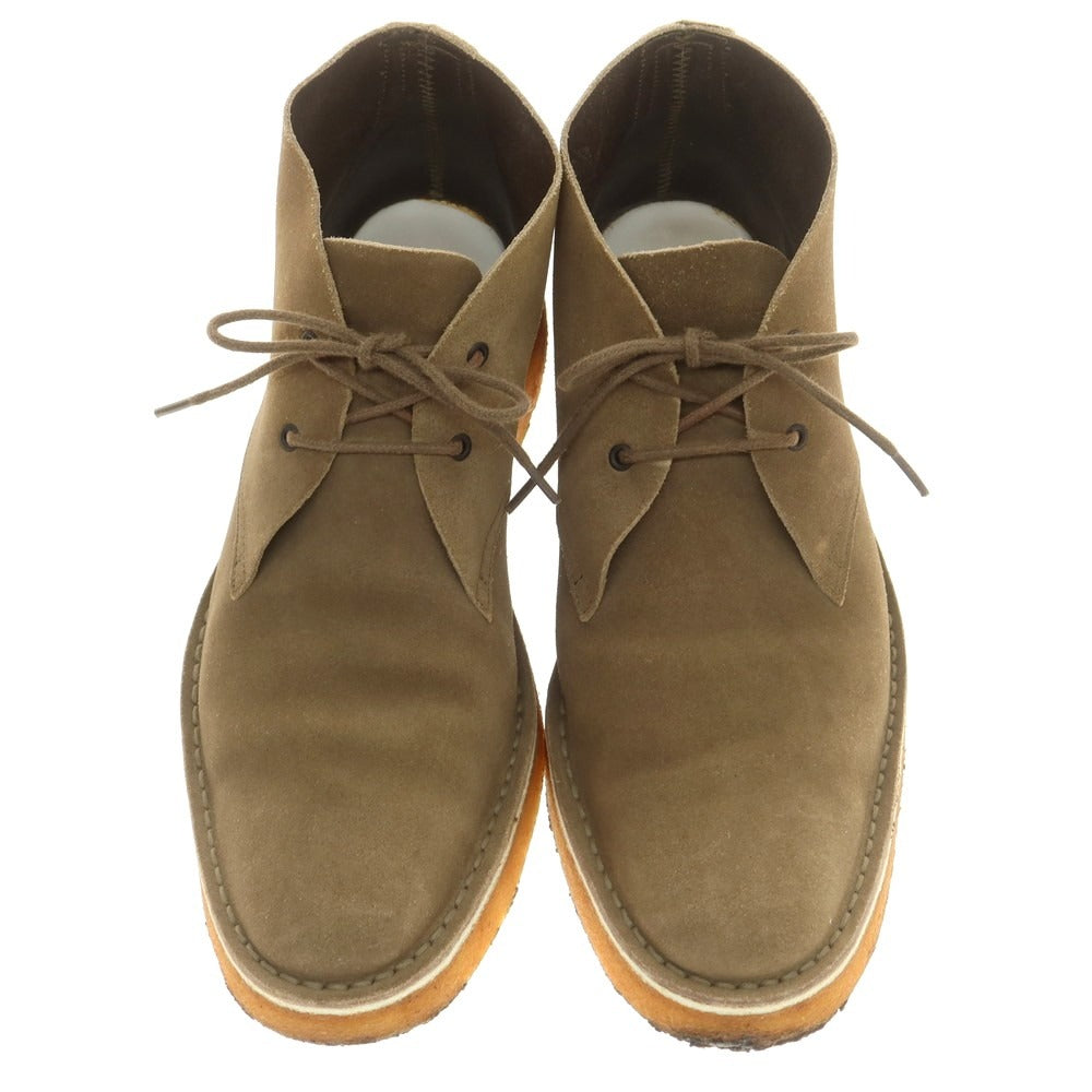 【中古】ピエールアルディ PIERRE HARDY スエード デザートブーツ カーキベージュ系【 41 】【 状態ランクC 】【 メンズ 】