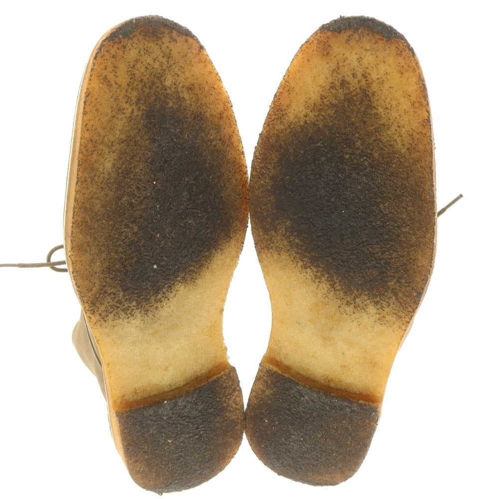 【中古】ピエールアルディ PIERRE HARDY スエード デザートブーツ カーキベージュ系【 41 】【 状態ランクC 】【 メンズ 】