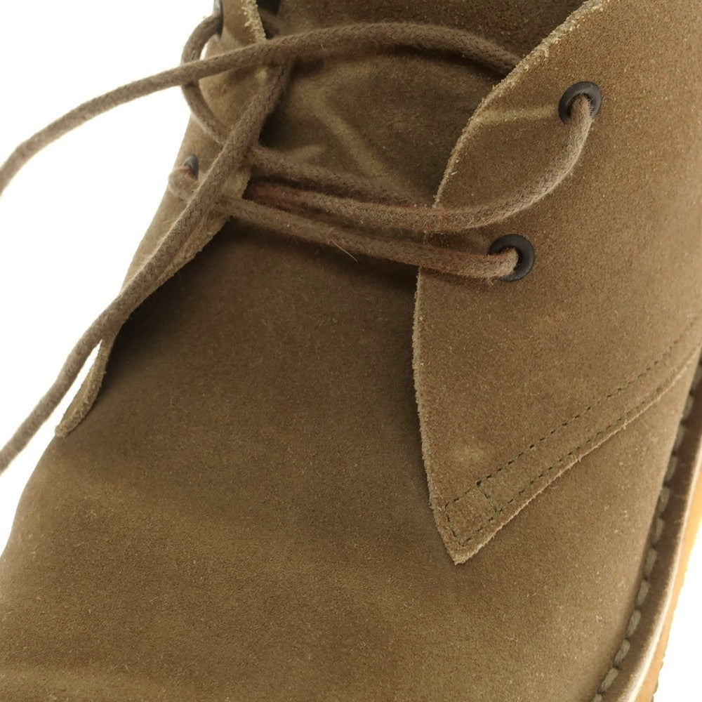 【中古】ピエールアルディ PIERRE HARDY スエード デザートブーツ カーキベージュ系【 41 】【 状態ランクC 】【 メンズ 】