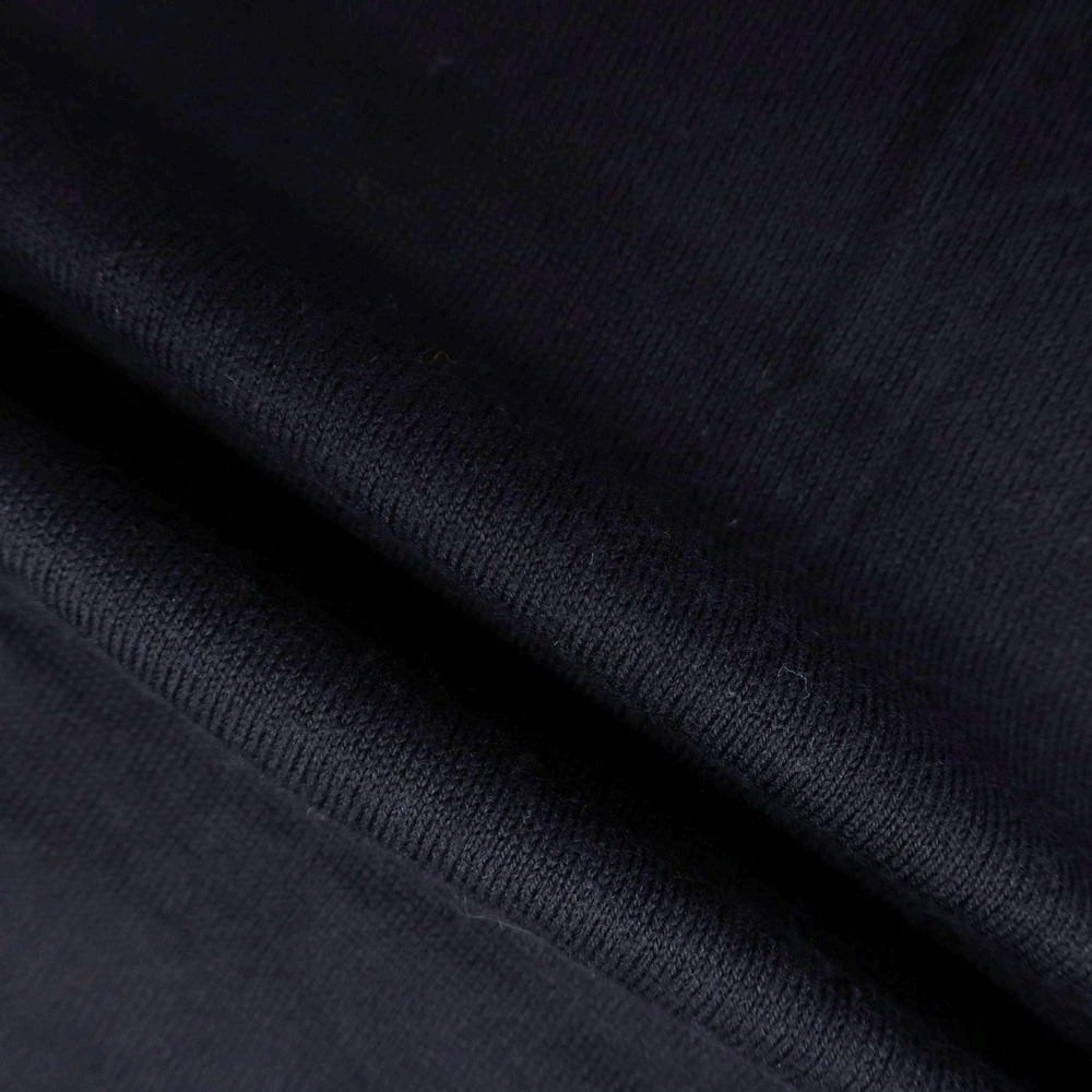 【中古】ジョンスメドレー JOHN SMEDLEY SOVEREIGN別注 ハイゲージ コットン ハイネック 半袖 プルオーバーニット ネイビー【 S 】【 状態ランクB 】【 メンズ 】