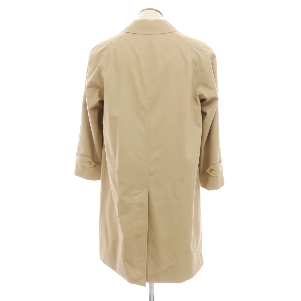 【中古】バーバリー BURBERRY コットンポリエステル ステンカラーコート ベージュ【 48 】【 状態ランクB 】【 メンズ 】