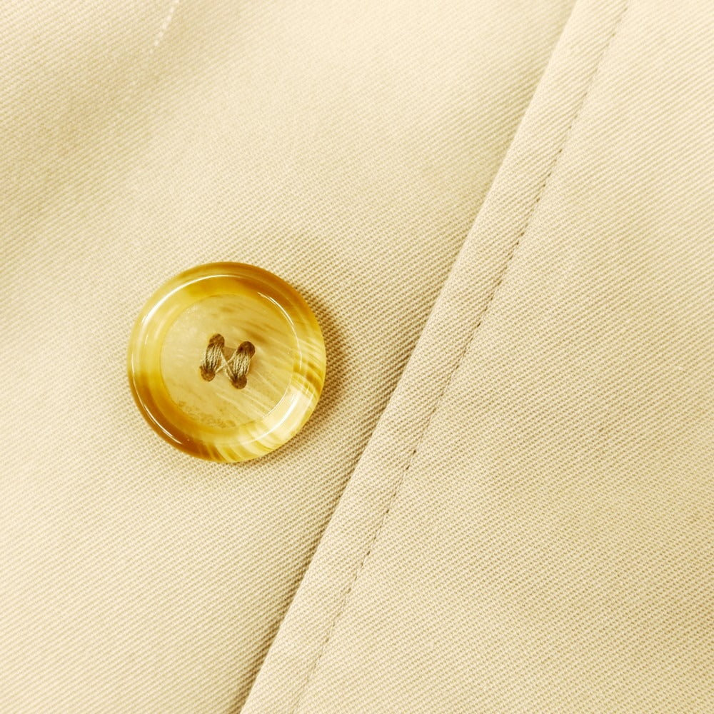 【中古】バーバリー BURBERRY コットンポリエステル ステンカラーコート ベージュ【 48 】【 状態ランクB 】【 メンズ 】