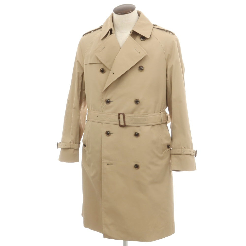 【中古】ダックス DAKS ポリエステルコットン トレンチコート ベージュ【 6 】【 状態ランクB 】【 メンズ 】