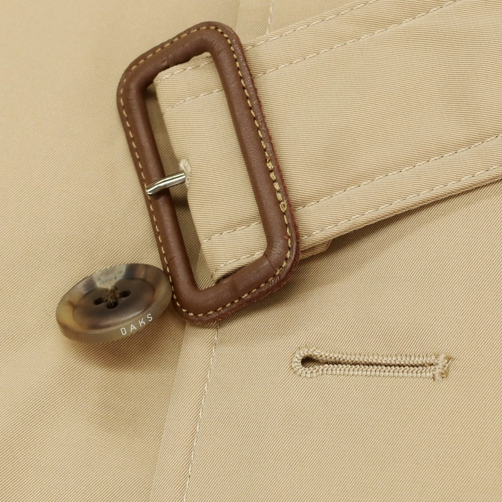 【中古】ダックス DAKS ポリエステルコットン トレンチコート ベージュ【 6 】【 状態ランクB 】【 メンズ 】