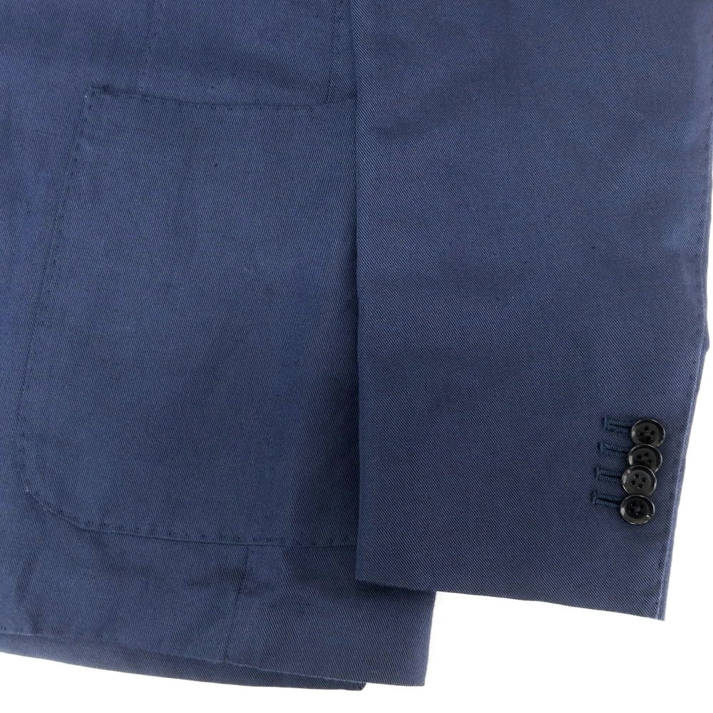 【中古】ビームスエフ BEAMS F コットンリネン 3つボタンスーツ ライトネイビー【 50 】【 状態ランクB 】【 メンズ 】