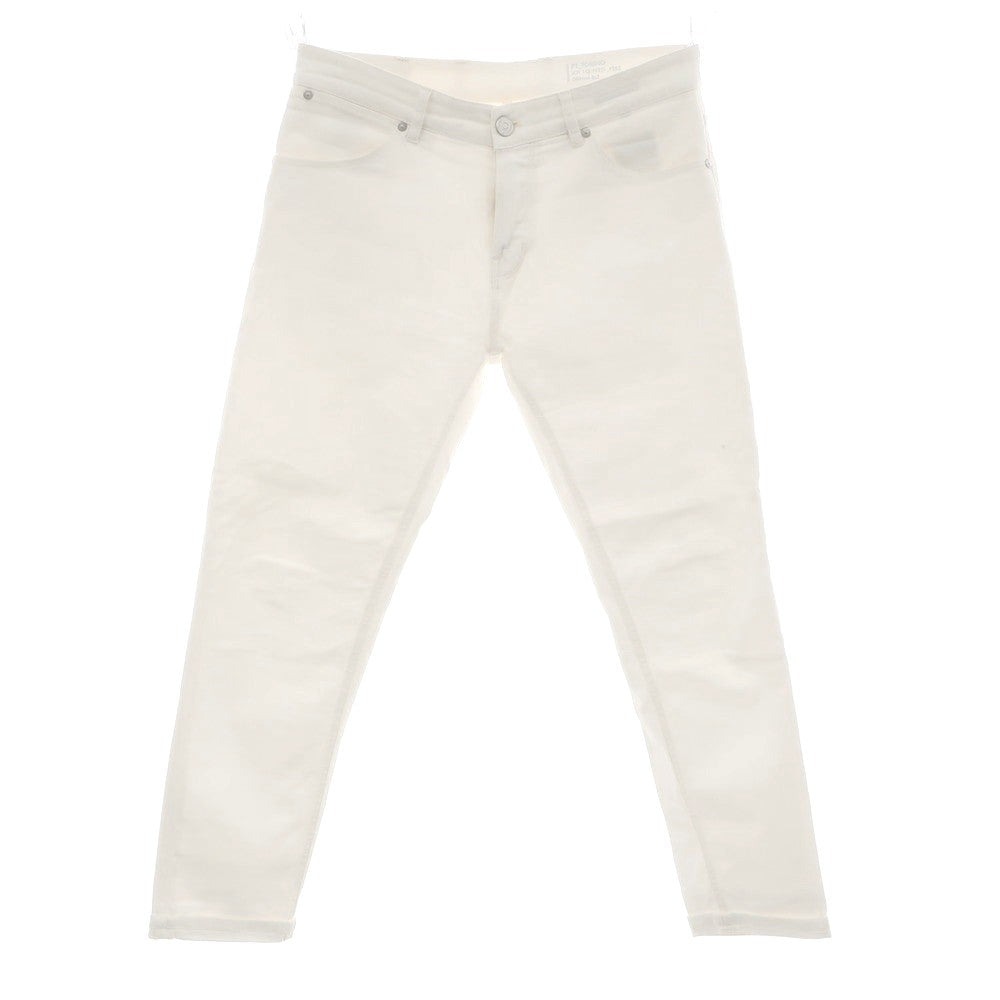 【中古】ピーティートリノ デニム PT TORINO DENIM REGGAE ストレッチ コットン デニムパンツ ホワイト【 33 】【 状態ランクB 】【 メンズ 】