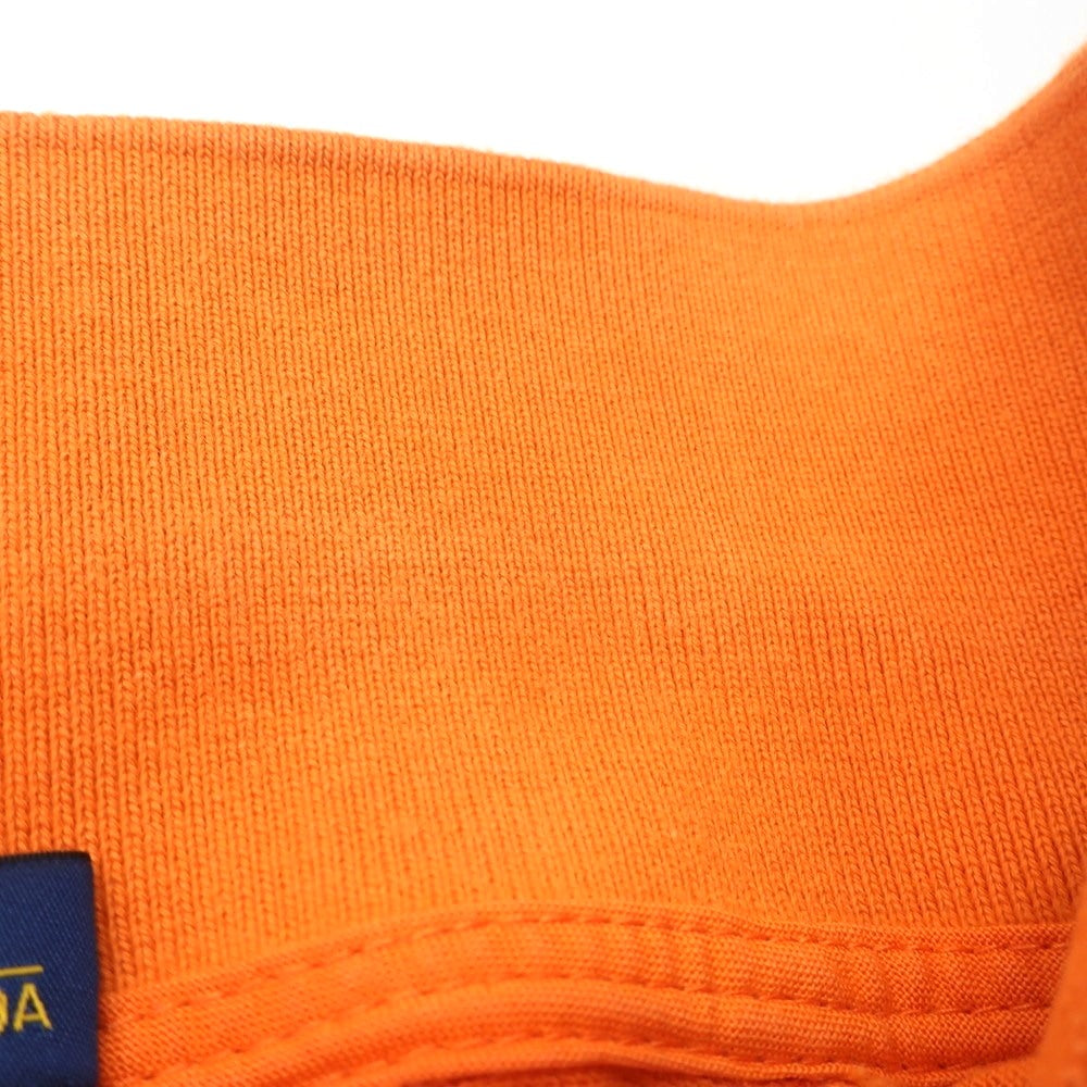 【中古】ポロ ラルフローレン Polo Ralph Lauren コットン 鹿の子 半袖ポロシャツ オレンジ【 L 】【 状態ランクB 】【 メンズ 】