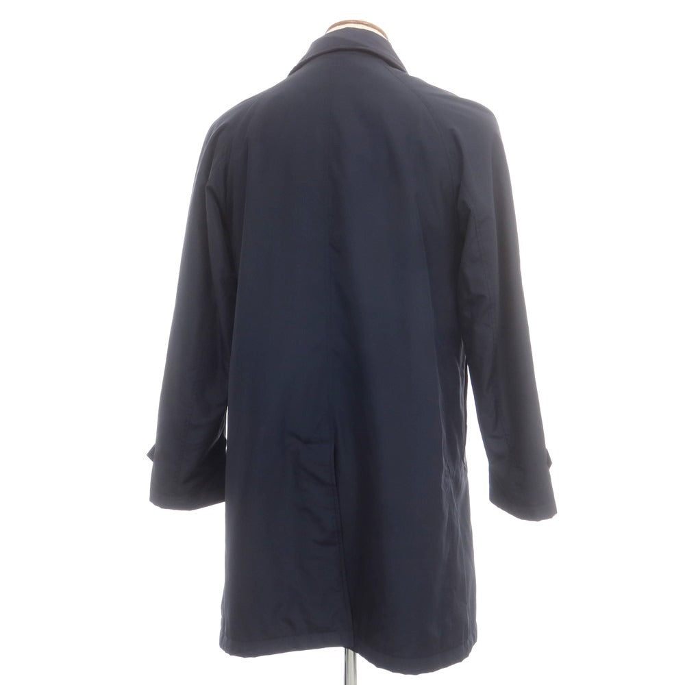 【中古】シーラップ Sealup ポリエステル 中綿入り ステンカラーコート ネイビー【 46 】【 状態ランクB 】【 メンズ 】