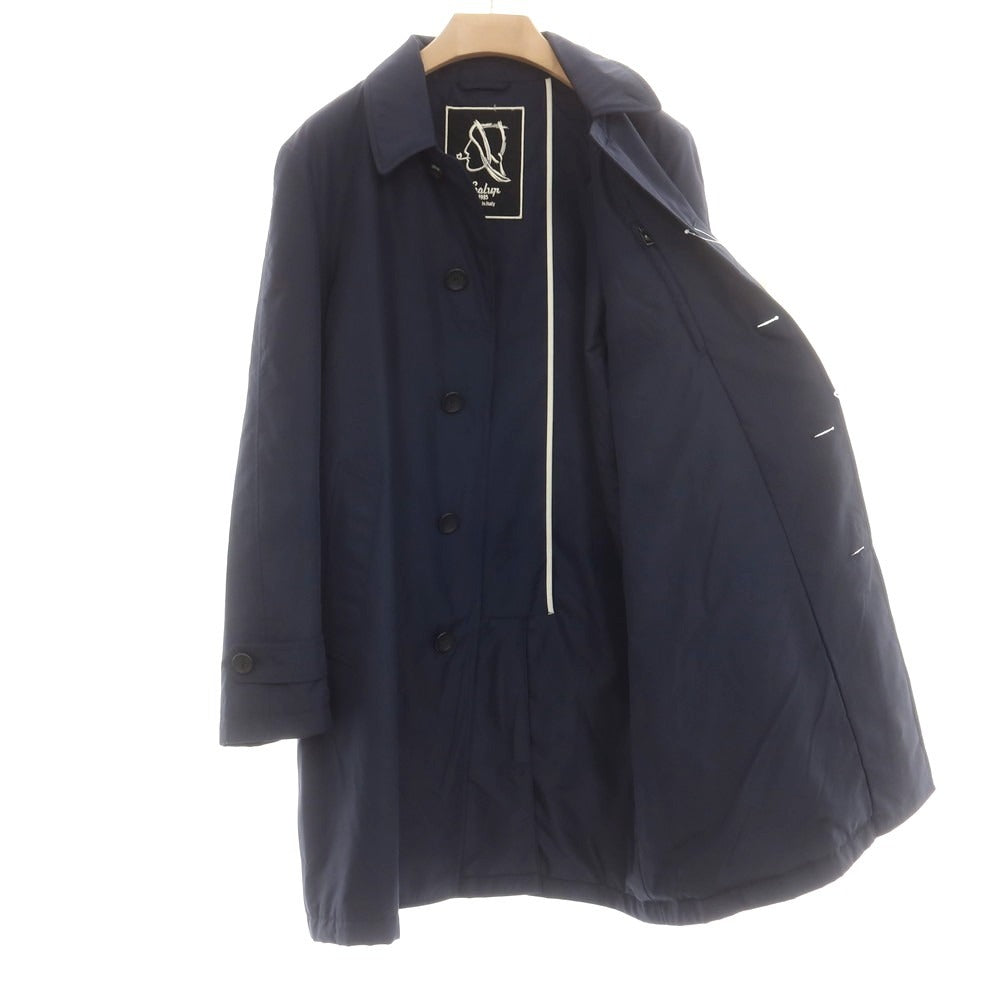 【中古】シーラップ Sealup ポリエステル 中綿入り ステンカラーコート ネイビー【 46 】【 状態ランクB 】【 メンズ 】