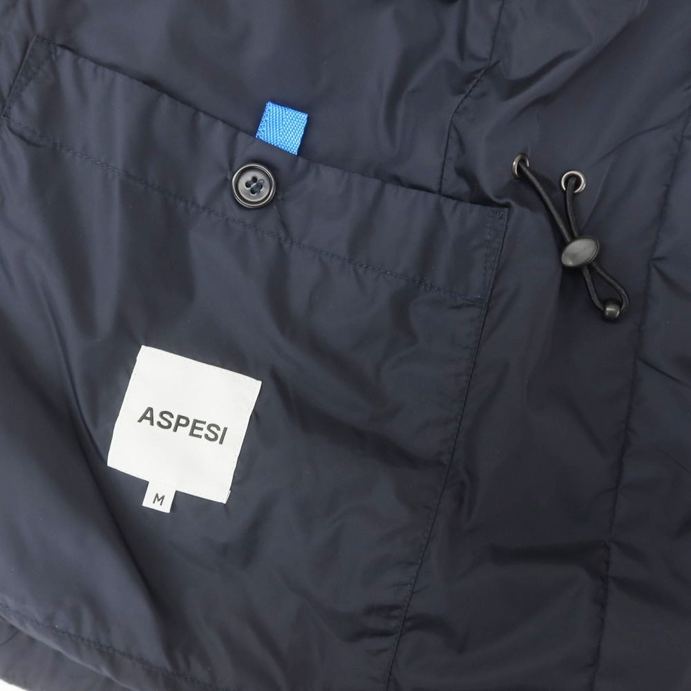 【中古】アスペジ ASPESI ナイロン M43 ミリタリージャケット ダークネイビー【 M 】【 状態ランクB 】【 メンズ 】