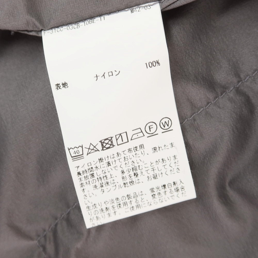 【中古】モンゴメリー Montgomery ナイロン ミリタリージャケット グレー【 2 】【 状態ランクB 】【 メンズ 】